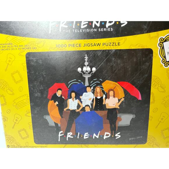 Friends The Television Series 1000 Piece Jigsaw Puzzle 24”x30” New Paladone - Picture 8 of 11
